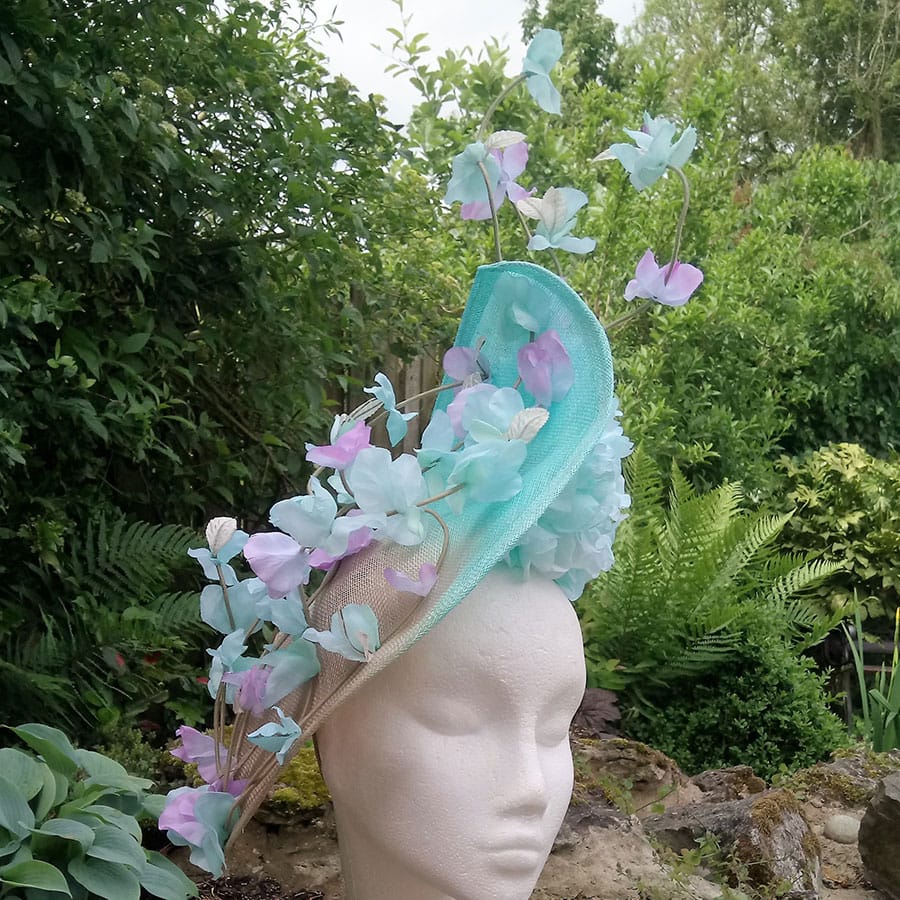 Blossom Aqua & pink 433